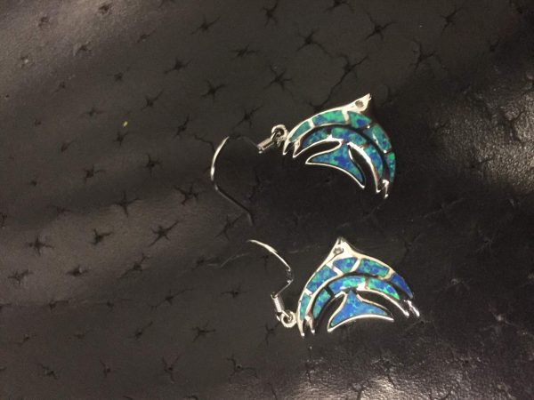 STER ANGLE FISH EARRINGS