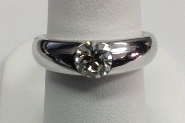PLATINUM DIA RING 0.66CTTW