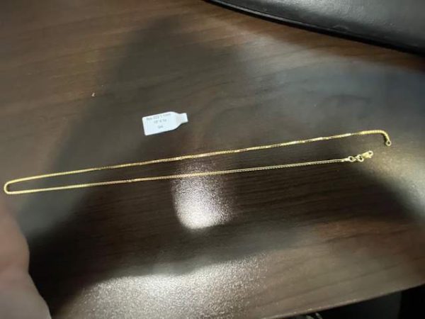 14K LINK PENDENT CHAIN 18 IN5.5 GR