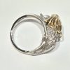 14K TWO TONE MERMAID AND DOLPHIN RING - Image 2