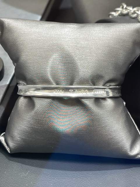 STERLING SILVER TIFFANY BANGLE