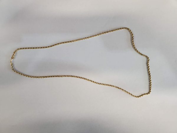 14K YG ROPE CHAIN 6.1 DWT