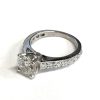 Platinum Natural Diamond Engagement Ring - Image 7