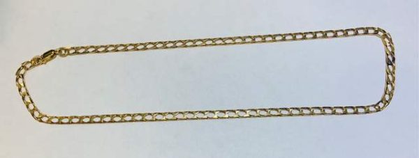 14K Y/G 20" CHAIN 16.5PWT