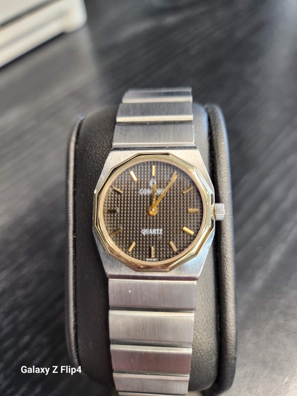 18K AND SATINLESS STEEL LADIES CONCORD MARINER SG.