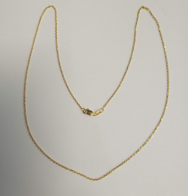 14K YELLOW GOLD 20" LINK CHAIN 1.4 DWT