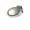 SAPPHIRE AND DIAMOND RING - Image 2