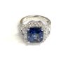 SAPPHIRE AND DIAMOND RING - Image 4