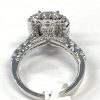 EMERALD CENTER ENGAGMENT RING - Image 4