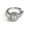 EMERALD CUT DIAMOND RING - Image 2